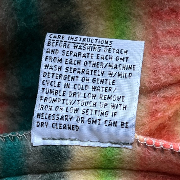 Mulberry Street Fleece Jacket Women’s S Striped Multicolor Zip Nordic Sweatshirt - Picture 9 of 12